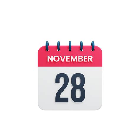 november 28|November 28 .